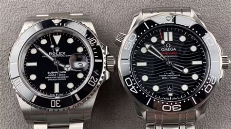 omega seamaster 300m vs rolex submariner